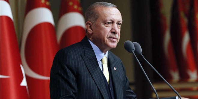 Erdoğan, Jandarma'nın kuruluş yıl dönümünü kutladı
