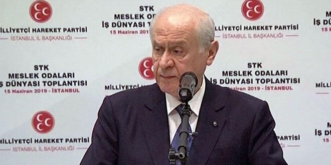 Bahçeli: MHP Binali Yıldırım'ın yanındadır