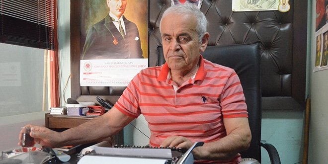 28 yıllık arzuhalci, zamana direniyor