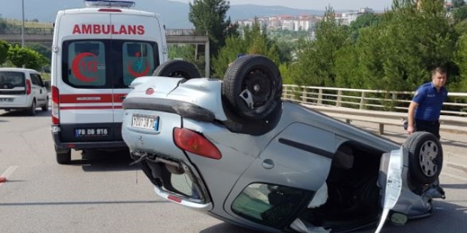 Genç mimar trafik kazasında ağır yaralandı