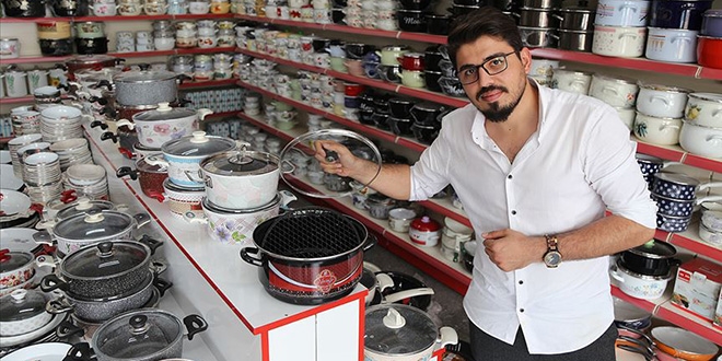 Patentini aldığı tencereyi Avrupa'ya ihraç ediyor