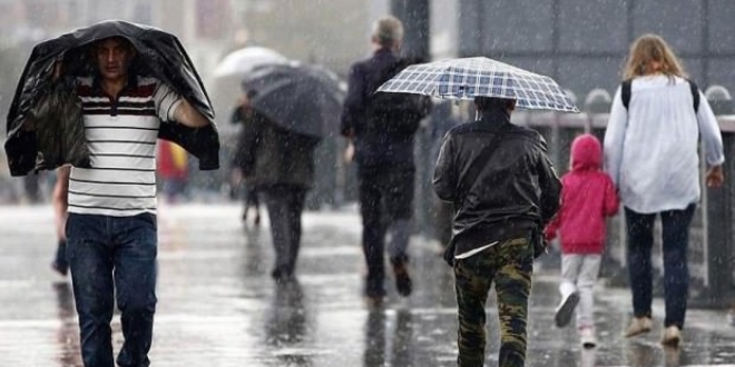 Meteoroloji'den üç ilimiz için sağanak uyarısı