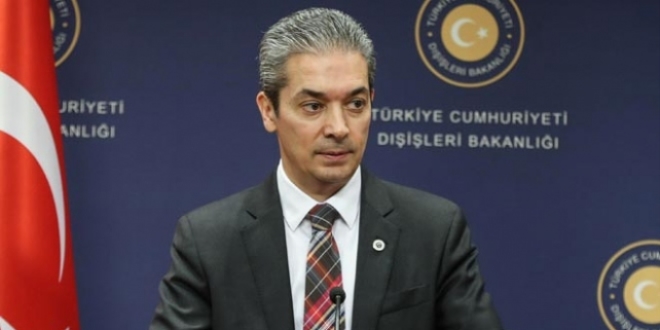 Sözcü Aksoy: Yunanistan, Lozan Barış Anlaşması'nı ihlal etmektedir