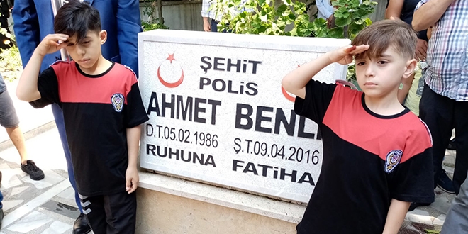 Şehit polisin çocuklarına özel sünnet konvoyu