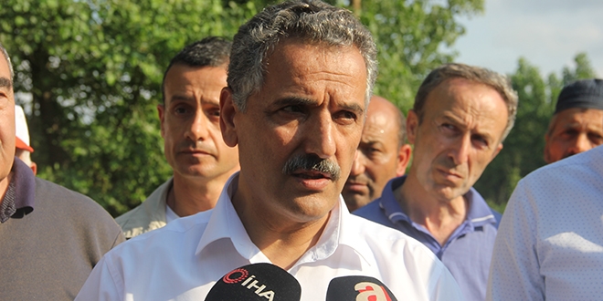 Samsun Valisi Kaymak'tan 'sel' açıklaması