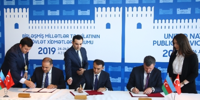 Türkiye ve Azerbaycan arasında e-devlet protokolü