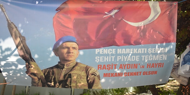 Şehit teğmenin vasiyetini arkadaşı yerine getirdi
