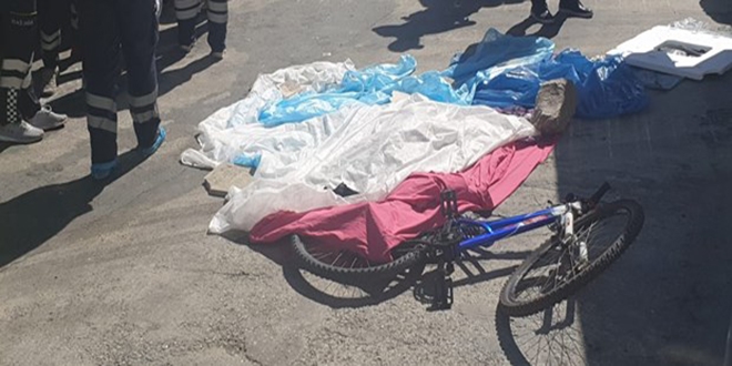 Başkentte hafriyat kamyonunun çarptığı çocuk öldü