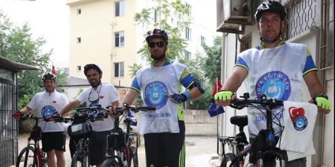 Pedallar, öğretmenler için dönecek