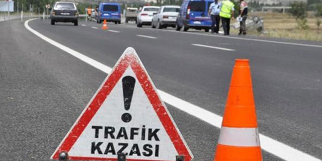 Krkkale'de trafik kazas: 1 l, 5 yaral