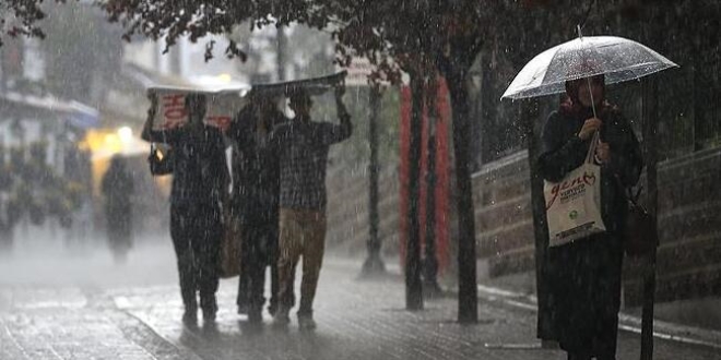 Meteorolojiden sağanak uyarısı