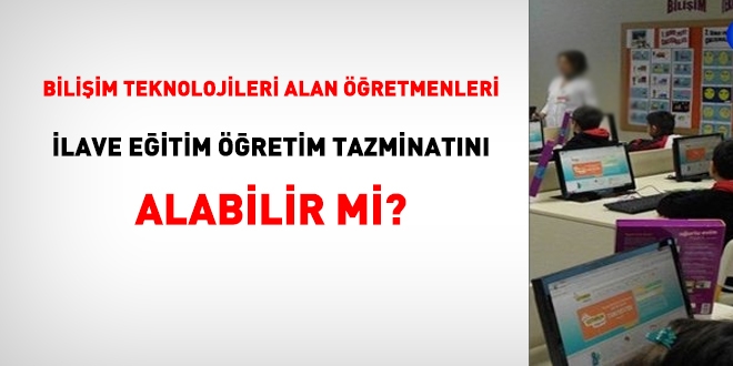 BÖTE mezunları ilave eğitim öğretim tazminatı alır mı?