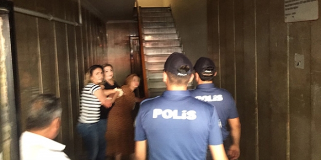 Panik atak geçirdi, ortalığı birbirine kattı