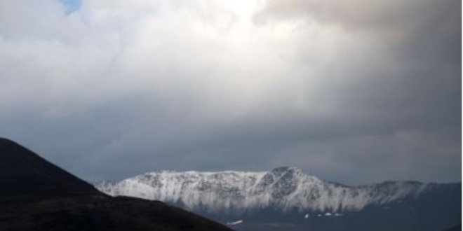 Erzincan'a Temmuz ayında kar yağdı