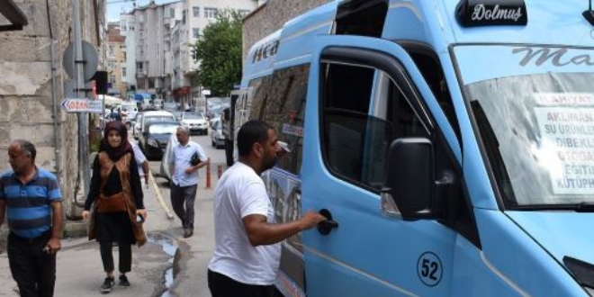 Sinop'ta toplu taşımaya zam yapıldı