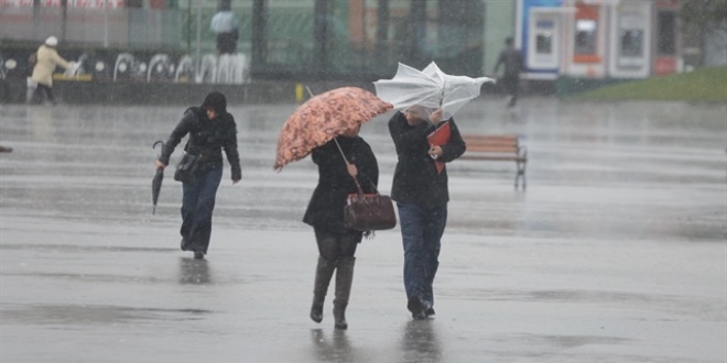 Meteorolojiden kuvvetli yağış uyarısı - Haritalı