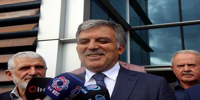 Abdullah Gl yeni parti sorusuna cevap vermedi