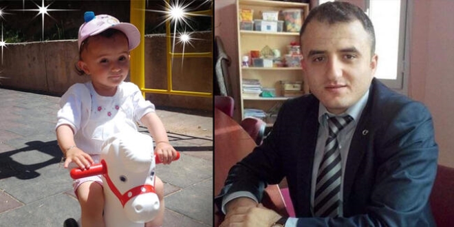 Kalp krizinden ölen öğretmenin kızı da kazada öldü