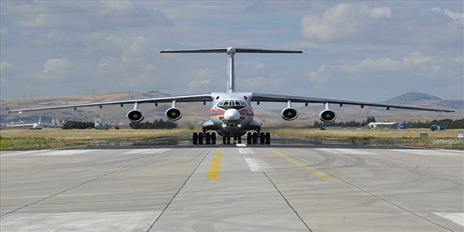 S-400'de sevkiyat devam ediyor...7. uçak indi