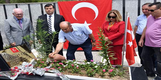 Cumhurbaşkanı Erdoğan'ın koruması, mezarı başında anıldı