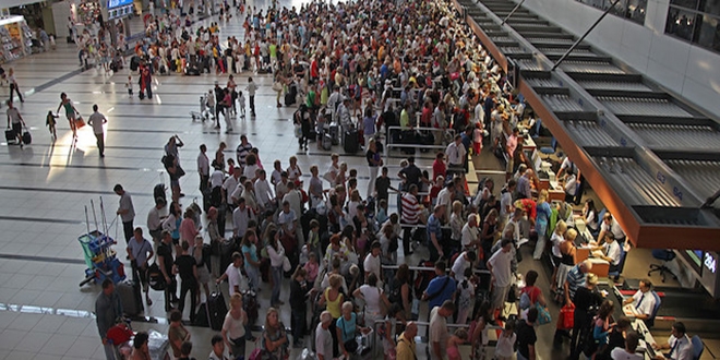 96 bin turistle tüm zamanların rekoru kırıldı