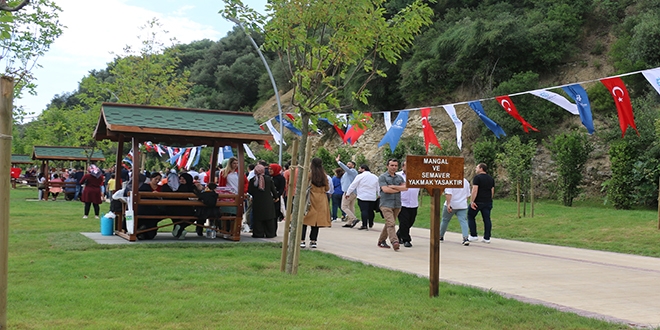 Kocaeli'nin ilk millet bahçesi açıldı