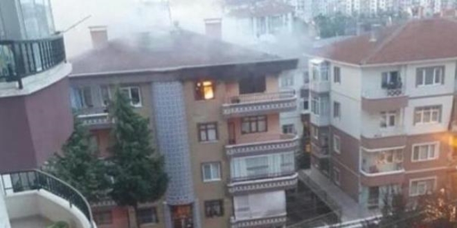 Baba, yangında küçük kızını kurtarırken dumanlara yenik düştü
