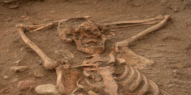 Arkeolojik kazıda mezardaki 'iskeletin keyfi' şaşırttı
