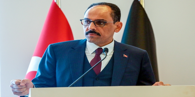 Kalın, ABD Ulusal Güvenlik Danışmanı Bolton ile görüştü