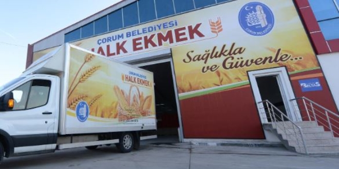 Çorum'da halk ekmeğe zam