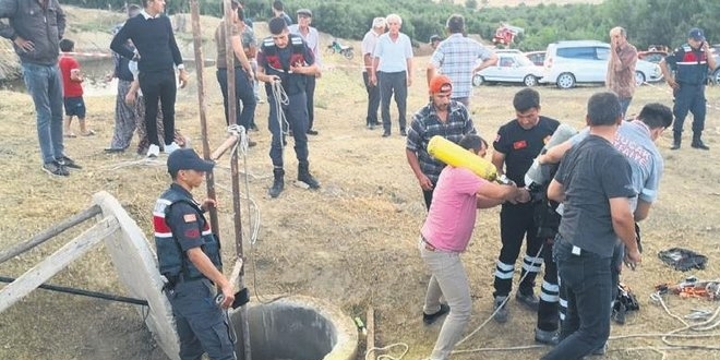 Burdur'da kuyu faciası