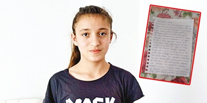 Kimsesiz Zeliha devlete mektupla teşekkür etti