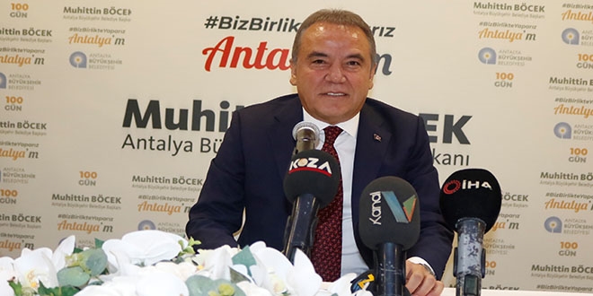 Böcek: Antalya'nın 6 milyar borcu var