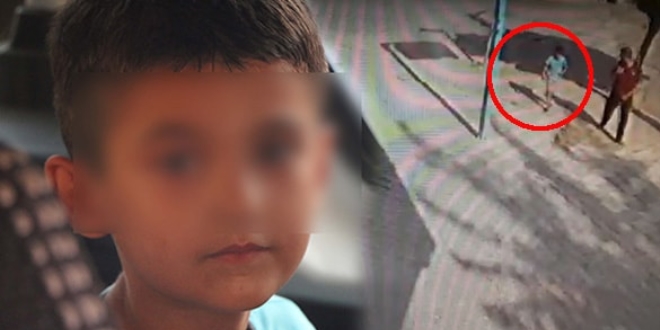 Evinin önünden kaçırılan çocuk 2 saat sonra bulundu
