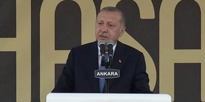 Erdoan: Gda gvenlii, milli gvenlik meselesidir