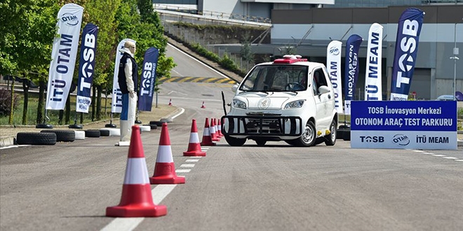 'Sürücüsüz Araç Test Parkuru' kullanıma açıldı