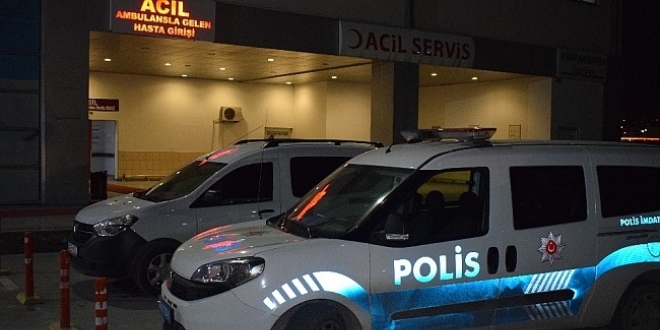 Kazara vurulan polis memuru ağır yaralandı