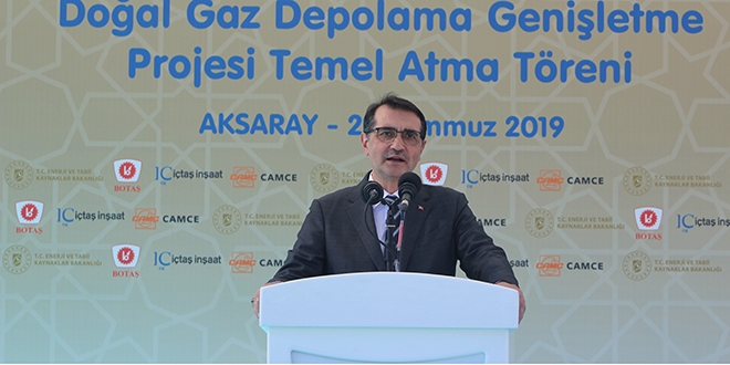 'Dünyanın en büyük doğalgaz deposu, Türkiye'de yapılıyor'