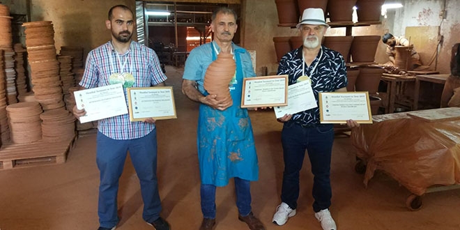 Türk çömlek ustaları dünya 1.'si oldu