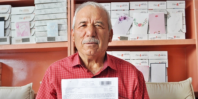 Hiç gitmediği İstanbul'dan traktörüne ceza geldi