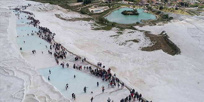 Pamukkkale'de hedef 5 milyon turist