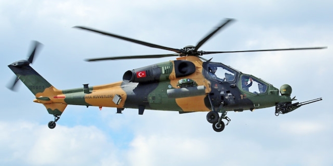 50. ATAK helikopteri de TSK envanterinde