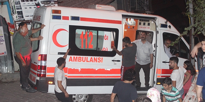 Vatandalar ambulans iin seferber oldu