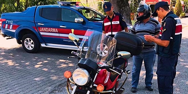 Emniyet ve jandarmadan ülke genelinde motosiklet uygulaması