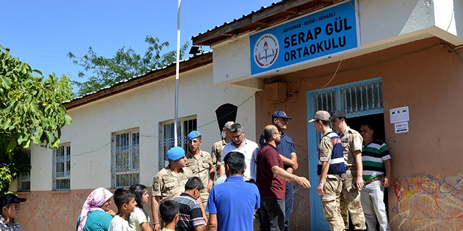 Adıyman'ın Suvarlı ilçesinde oy verme işlemi sona erdi