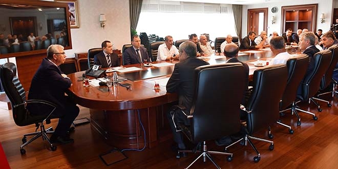 Mansur Yavaş muhtarlarla buluştu