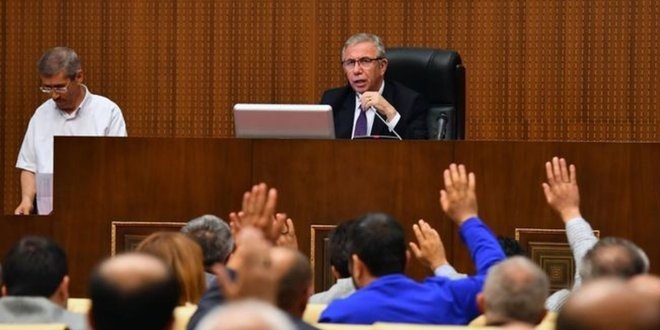 Ankara Büyükşehir Belediye Meclisi toplandı