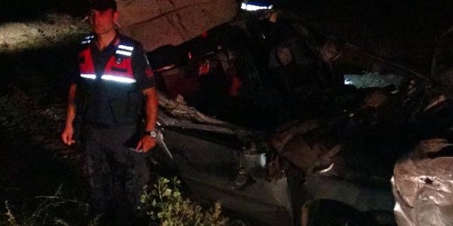 Yozgat'ta trafik kazası 2 ölü 5 yaralı