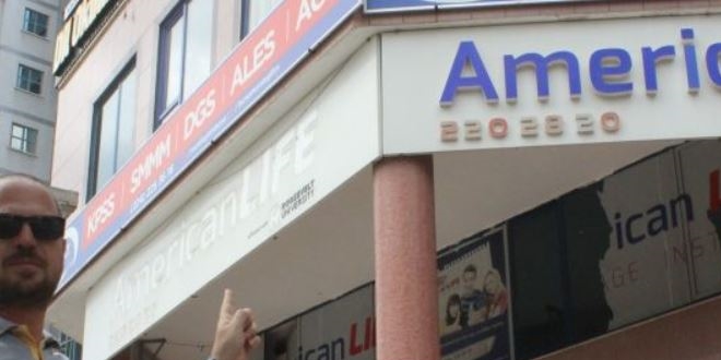 Yabancı dil kursuna, yabancı tabela cezası