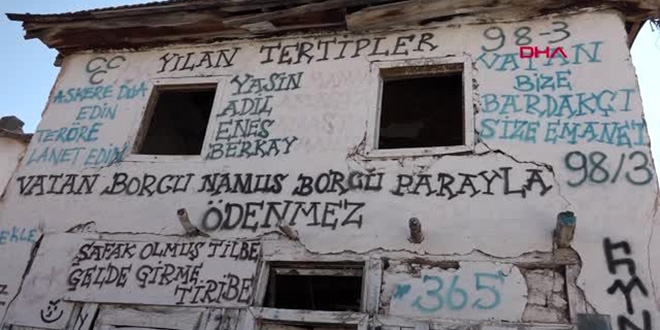 40 yıllık duvar yazılı 'asker geleneği'